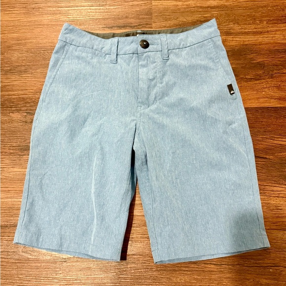 Quiksilver Boys size 25/10 Blue Amphibian Shorts - Picture 2 of 7